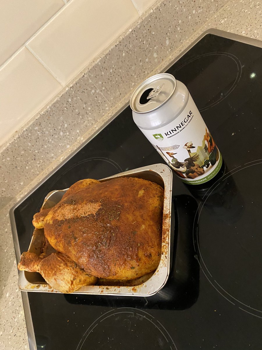 ktf81's tweet photo. On cold windy Sundays we beer can smoke #CornFeed Chicken from the @ranelaghbutcher https://t.co/5Rvm8E3MwM