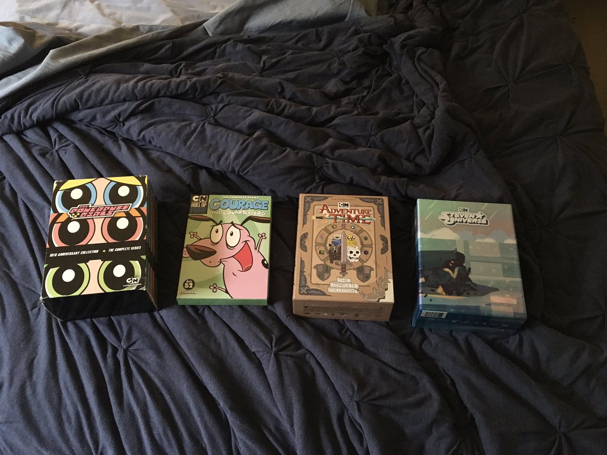 MtthwClmn's tweet photo. My Cartoon Network Complete Series DVD collection so far! Which CN shows do you think should be next in line for a Complete Series DVD release?

#CartoonNetwork #cartoonnetworklegacy #dvdcollection #WarnerBros #HBOMax https://t.co/0cYhJEDZk8