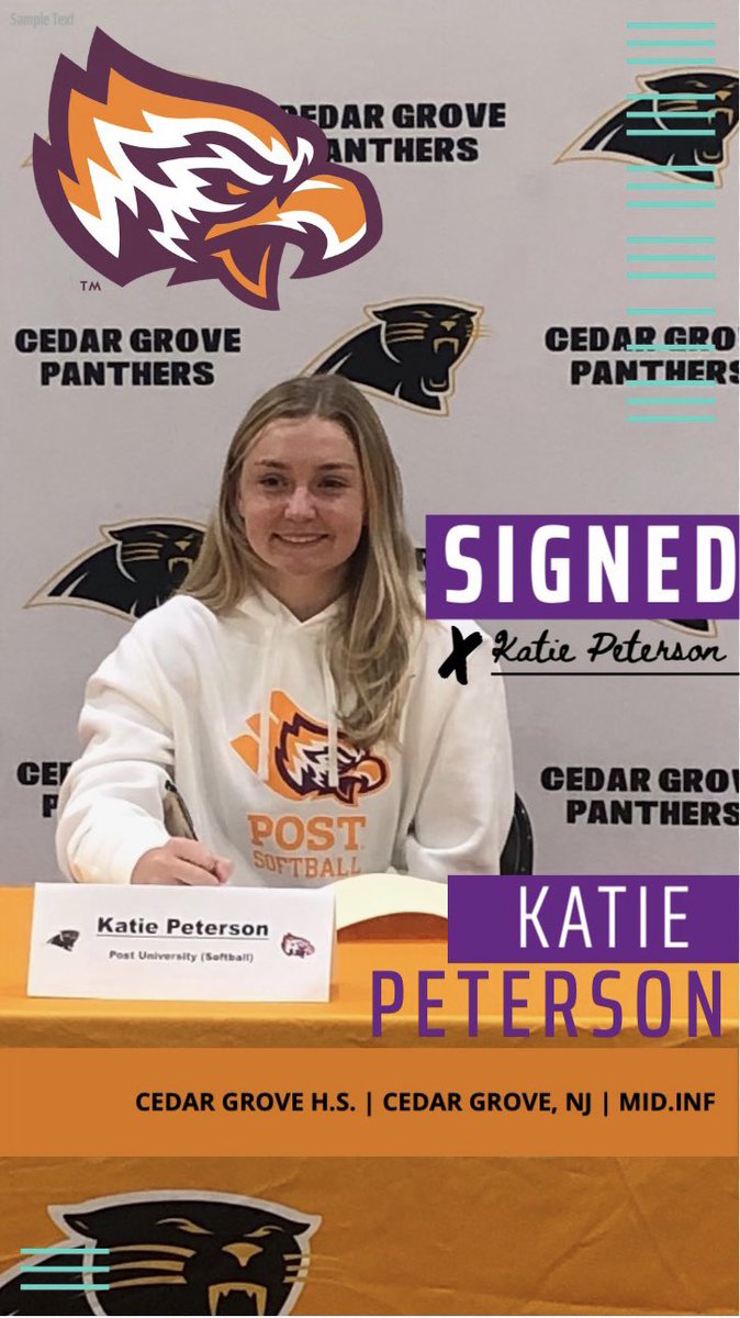 Post University Softball tweet media