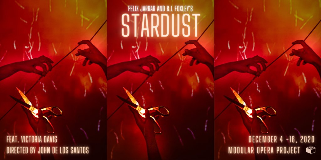 OperaHelios's tweet image. Tickets are on sale for STARDUST by @FJComposer @blfoxley: 12/4, 6, 11 13th! Book tickets: eventbrite.com/e/128790651305 All screenings followed by post-show talks with special guests  #melindalopez, @Jasminericenyc, #chayjones,  #malcolmhansen! #bipocartists #covidarts #musicvideo