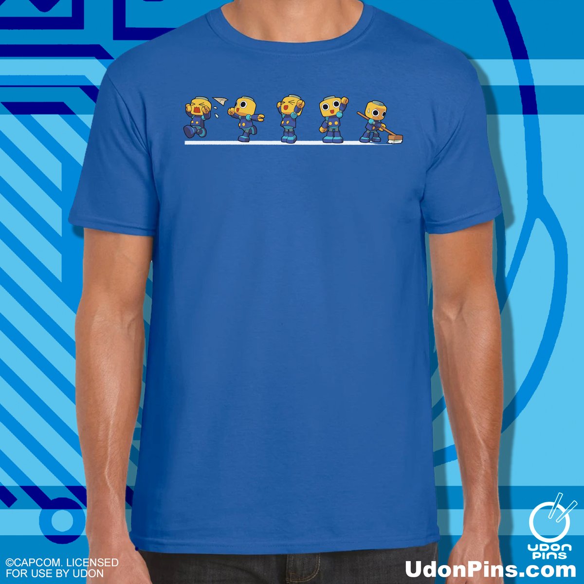 UdonEnt's tweet image. It's #MegaManMonday &amp;amp; we live to Serve! Head over to UDONPins.com to grab your favorite helper and pre-order the brand new @CapcomUSA_ @MegaMan Servbot tee, available while supplies last! 

#MegaMan #Servbot