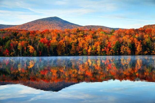 Killington Vermont in then peak of fall colors. OC 1254 x 836 - Author: Facerealityalready on reddit - Youtube (sUbScRiBe) youtube.com/channel/UCgq_t…