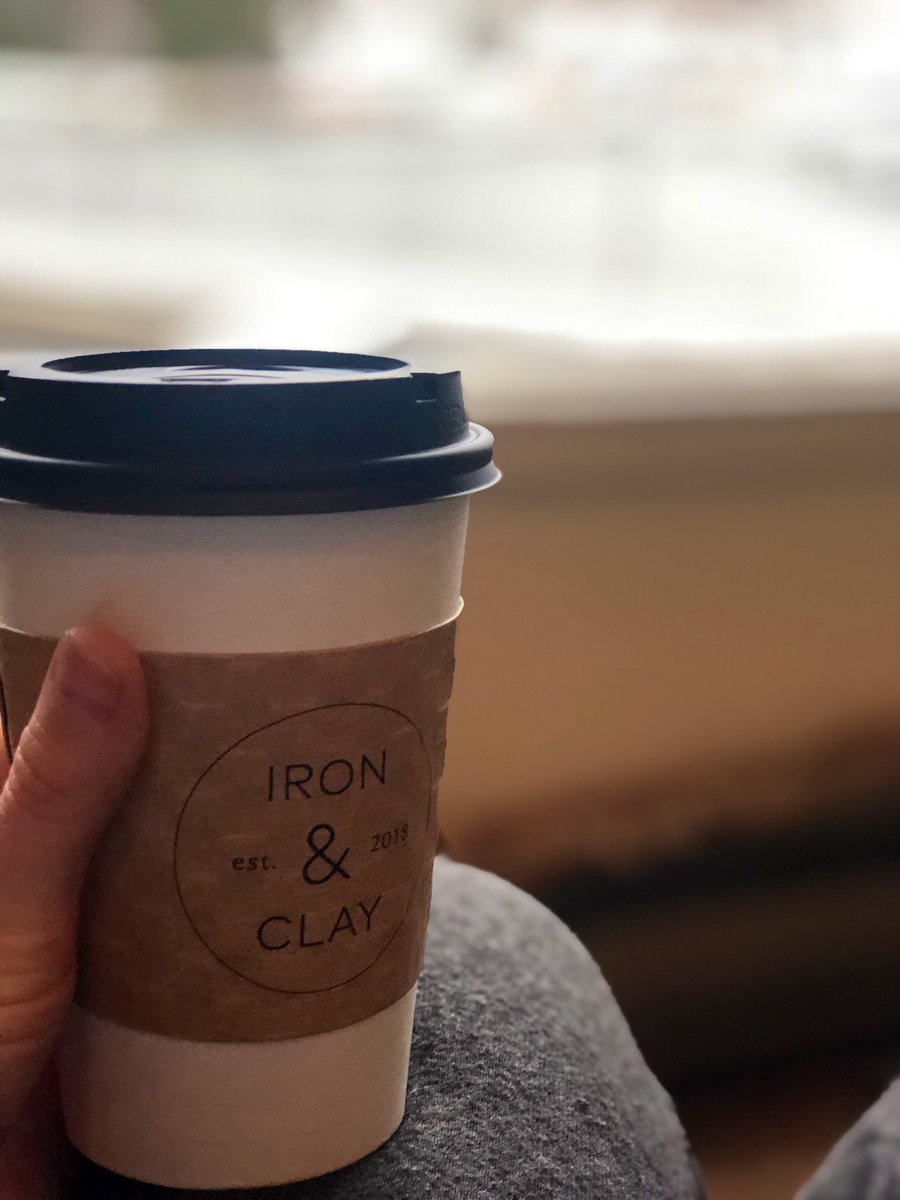 For 2 years, Matt &amp; I drove 2.5 hrs between Fort &amp; Kenora every single weekend. Today we had the pleasure of doing that drive one more time ❤️ Sioux Narrows is a favourite stop of ours, &amp; if you find yourself passing through, DO NOT miss the turn for Iron and Clay coffee shop