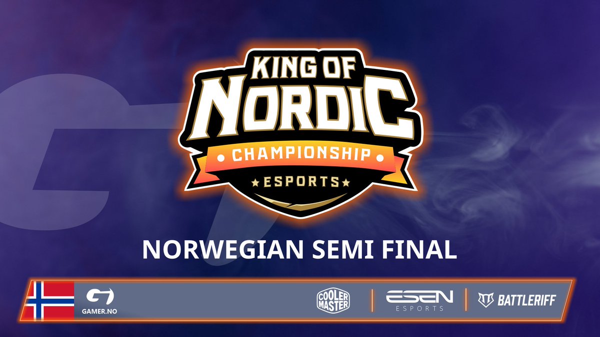 kingofnordic's tweet photo. (#Qualifiers #QualifierNOR 🇳🇴)

Time for the Semifinal - ITS LIVE!

Semifinal:
🇳🇴 @JGjengen vs 🇳🇴 #UniverzeEsport

🗺️ De_Vertigo
🎙️  @kREATIVOFC 
📺 https://t.co/eka6L35hL6
💬 #KingofNordic

@CoolerMasterND #MakeItYours @gamerno https://t.co/JWS2kjIPc6