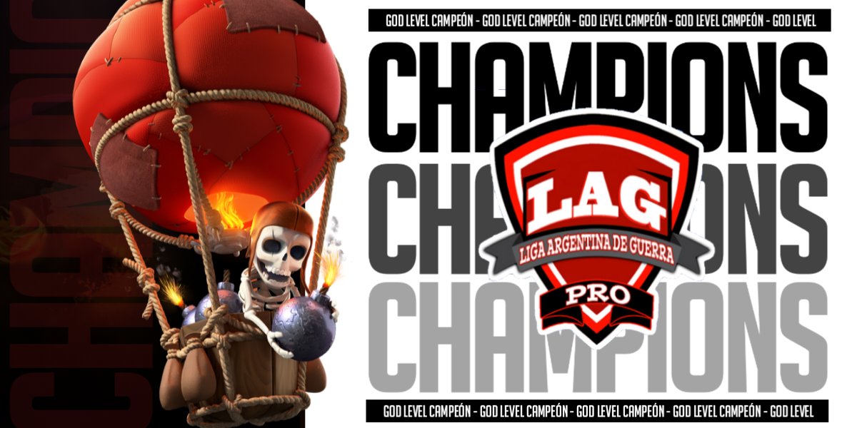 🏆 Campeones <a href="/LAGCOC/">Liga Argentina De Guerra (LAG)</a> DIV. PRO
GG @ClanOwners Nice final! 🇦🇷