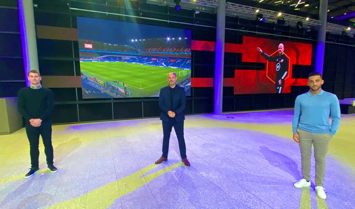 Debut for Sam Vokes up top tonight on <a href="/BBCMOTD/">Match of the Day</a> Wales - <a href="/BBCTwo/">BBC Two</a> Wales. 

Basically Neil Taylor and I holding it up and launching it up to the big man. 

Do join us. 

Highlights of Wales v Republic of Ireland. Kit Symons on commentary. 

See you 10:40pm.

#WALIRL #bbcfootball