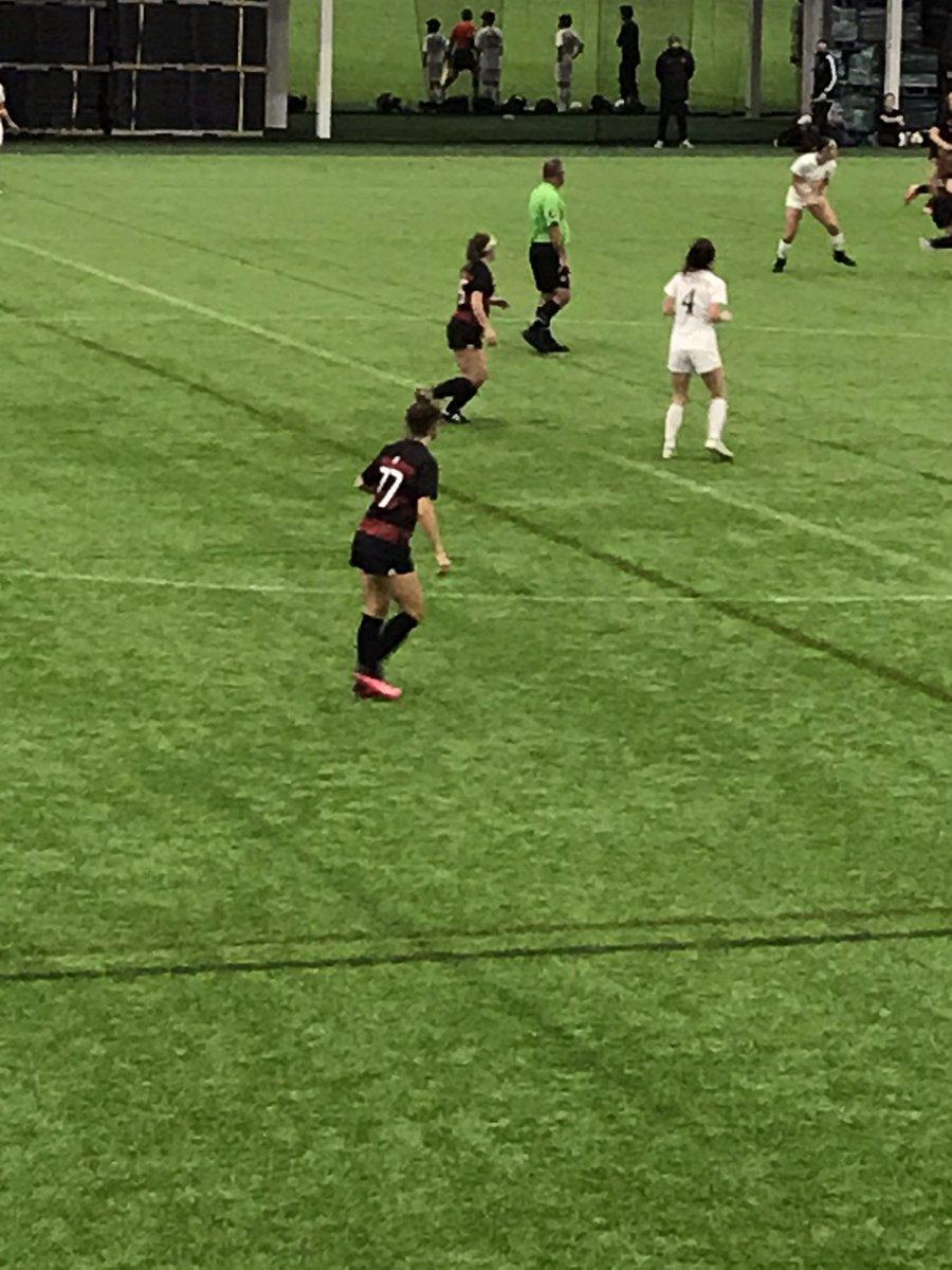 Indoor soccer on this blustery cold day.  Game 3 <a href="/GrandParkSports/">Droplight Grand Park Sports Campus</a>.  1-0 Detty to Miller.