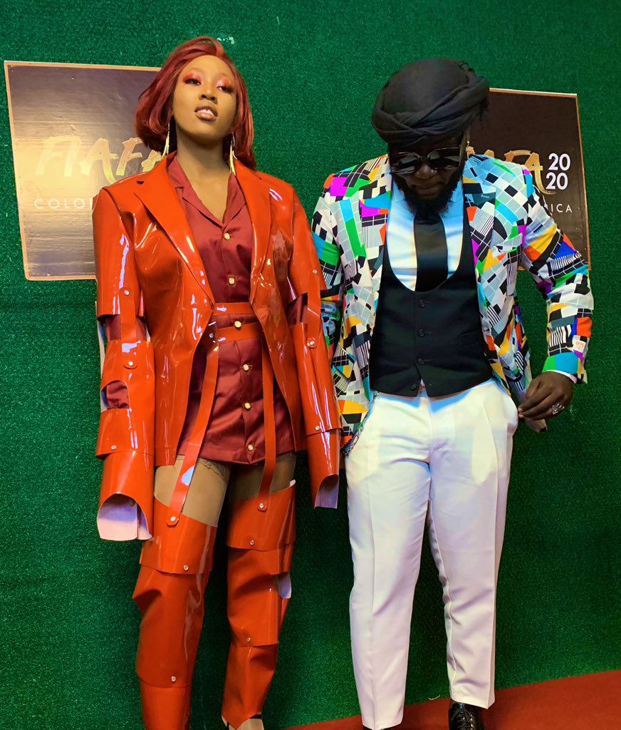 Mihney_Nelly's tweet photo. Red carpet Assassin #FIAFA styled by me designed by #JSdesigns https://t.co/RvZQl5QfPd