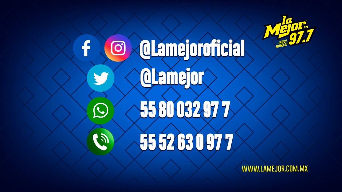 amrzuarth's tweet photo. CONTINUAMOS EN VIVO CON #SalsayAlgomas
POR @LaMejor FM
MANDA NOTA DE VOZ POR WHATSAPP, LLAMA POR TELÉFONO O COMÉNTANOS TUS SALUDOS, PETICIONES Y MENSAJES EN NUESTRAS REDES SOCIALES 📲☎️💻
.
.
.
#LaMejor #SalsayAlgomas #Programa26 #AquiNomas #FelizDomingo https://t.co/5smREulO5v