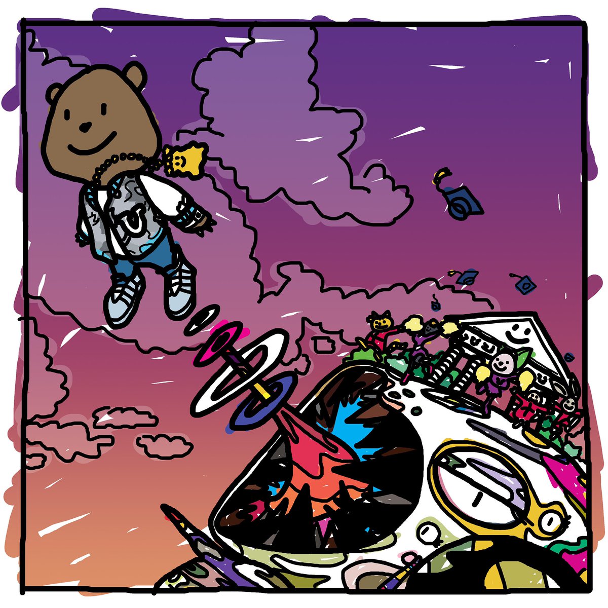 albumstopstore's tweet photo. “graduated” https://t.co/0cmKyePGPw