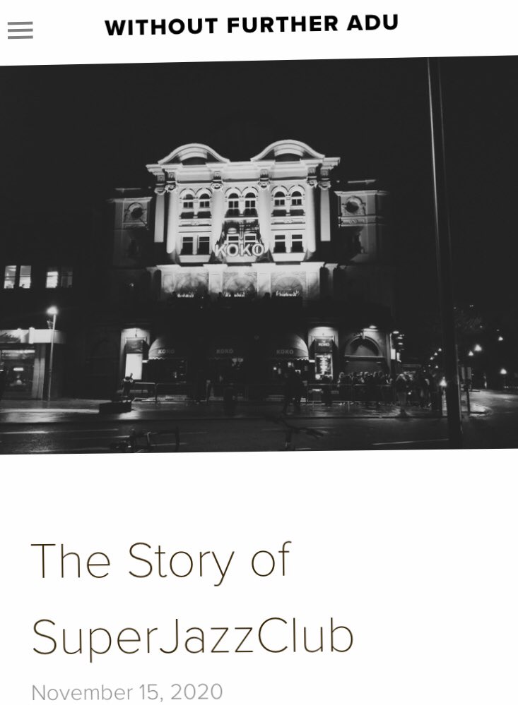 SuperJazzClub's tweet photo. We sat down with London’s @WFAsounds to have an hour long conversation detailing the superjazzclub story. The past the present and the future. Love this ❤️

Read via link below https://t.co/L7dg4XLRVk https://t.co/wMYLzYvyOv