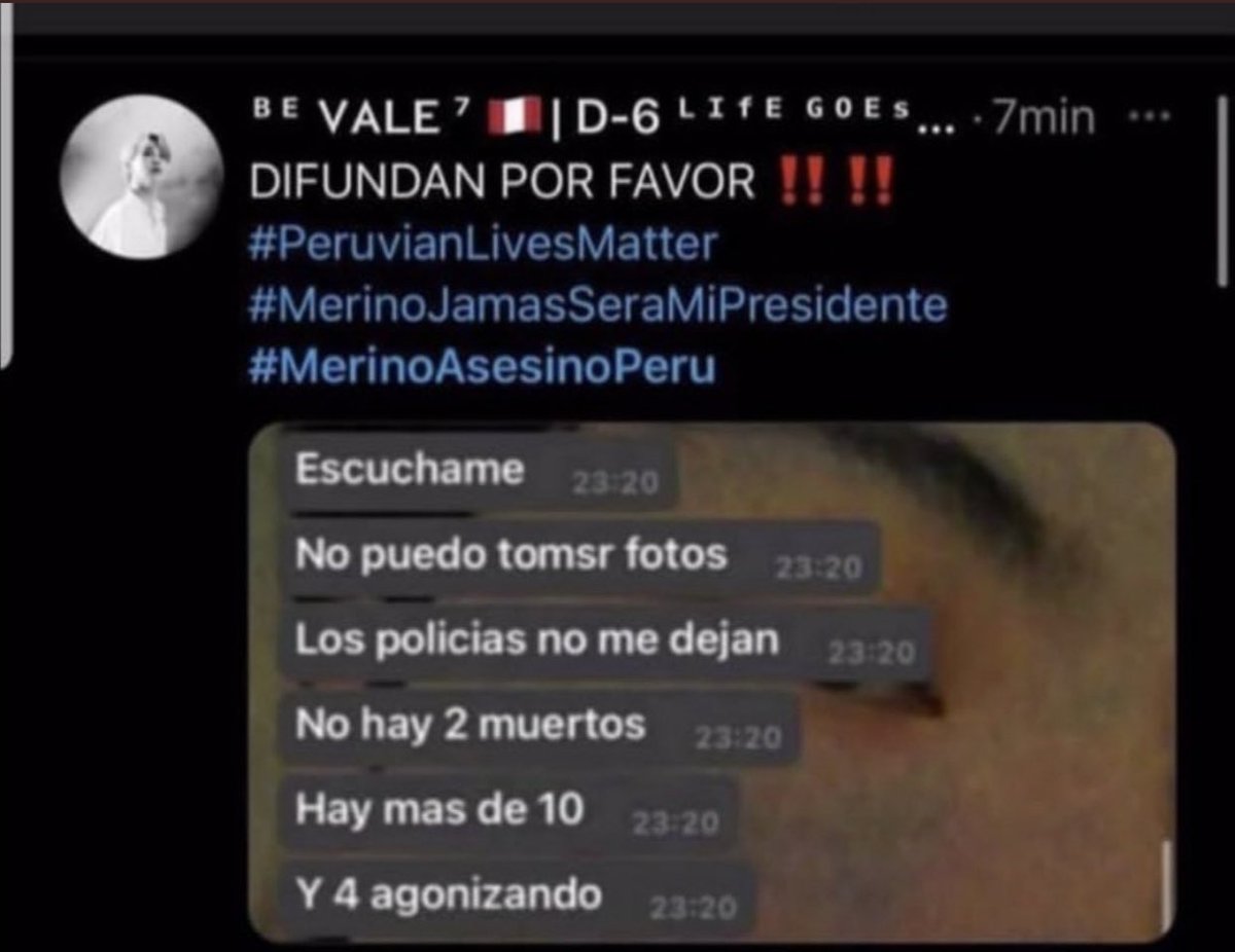 this screenshot states that there are not only 2 deaths, there are acually more than 10, but the news don’t want to show that