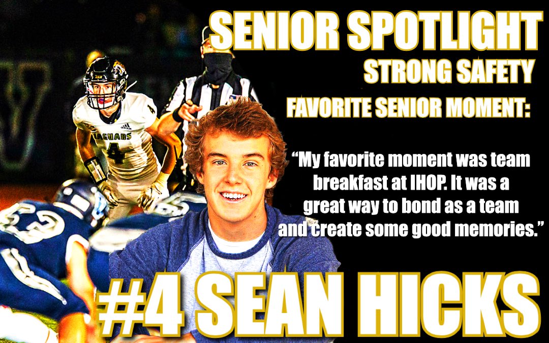 Our senior spotlight today highlights a player who is a captain &amp; leader of this team, kid is tough as nails &amp; his leadership moving on will be a big hit to our program🐆🐆🐆 #senior21 #rockiscoming20