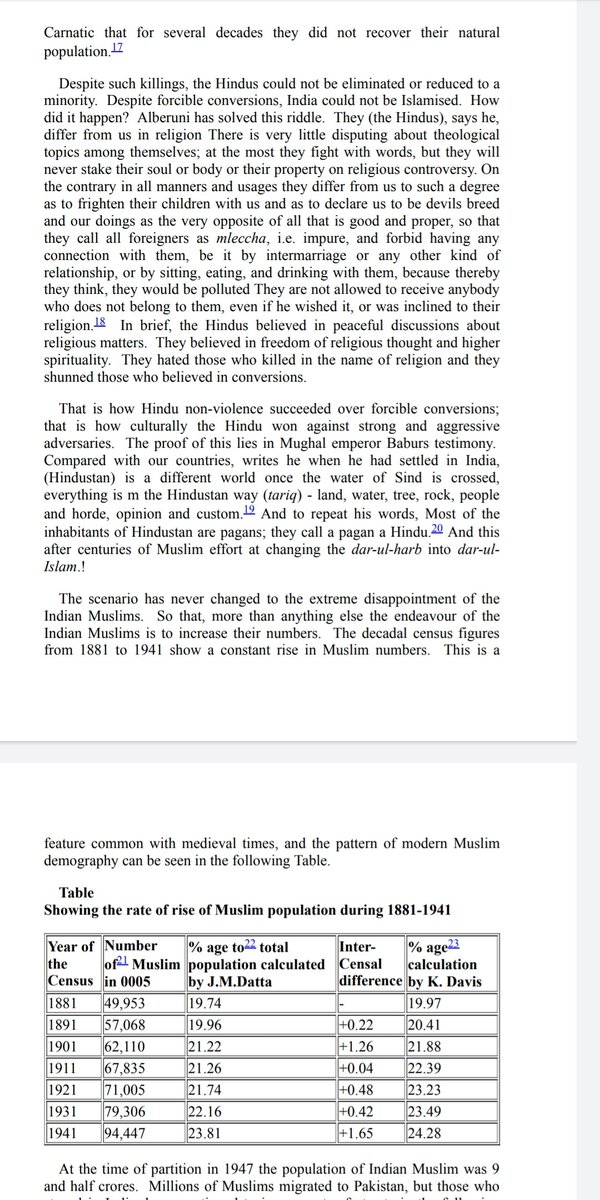 A concise report on what happened in the last millennia and just how hindus stopped the unstoppable force from overrunning them.