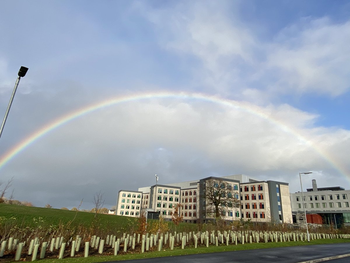 This was welcoming me today! Nearly there! @NyeBevanEM #teamED #GrangeUniHospital