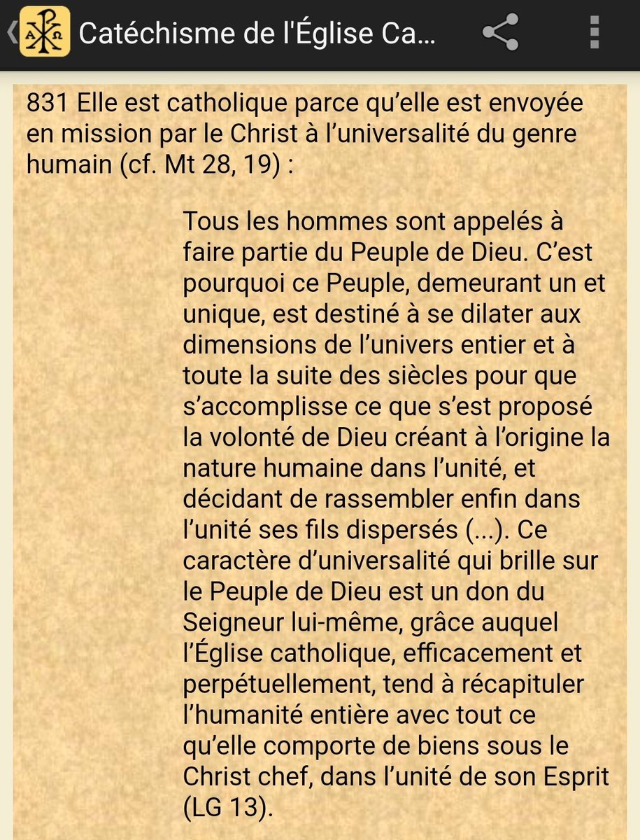  : #Église  #Catholique  #universelle  #catholicisme  #théologie