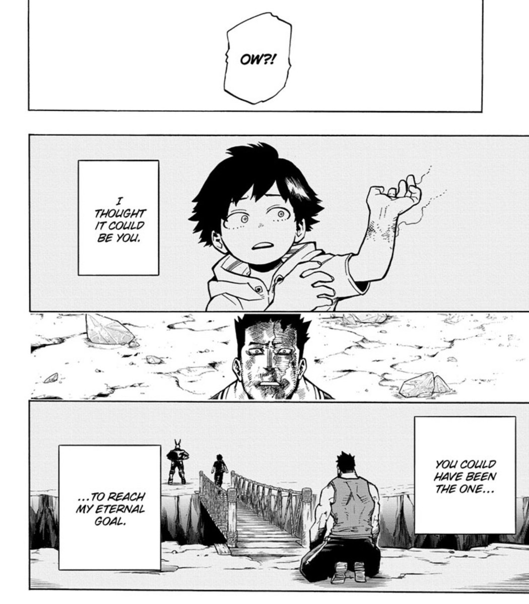 It appears Endeavor wasn’t too terrible to his family, once upon a time. He seemed to have a good relationship with Toya even, whose hair only started growing white naturally. So what changed? Was it Shoto being born? Or did he slowly grow more forceful over time?