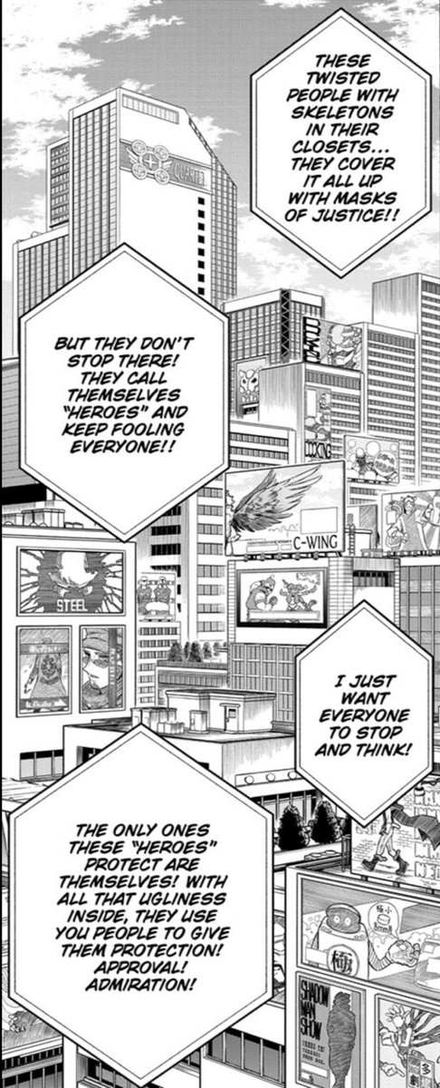 Where does that leave us? With the question that’s always hung in the background but now has made its way to the forefront: are the “heroes” actually heroes because they want to save people, or because they’re enabled to live comfortably by the system that supports them?