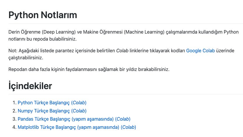 fuatbeser's tweet photo. Python, Numpy, Pandas ve Matplotlib'e hafif bir giriş yapmak ya da bilgilerinizi tazelemek isterseniz https://t.co/GJuwPDJuSZ notlarımı kullanabilirsiniz. Önümüzdeki dönemde Pandas ve veri görselleştirme kısmını biraz daha iyileştirmeyi düşünüyorum. TensorFlow da gelecek. https://t.co/Xyzol7wEHF