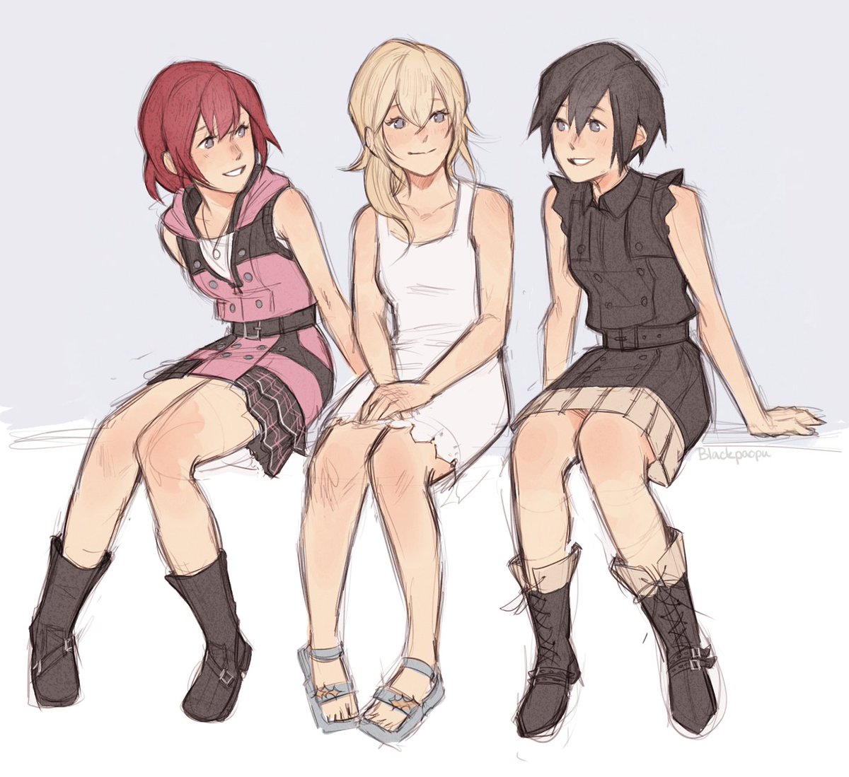 hanging out