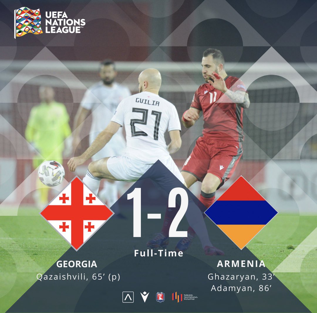 OfficialArmFF's tweet photo. This is for our country, Armenia🇦🇲

#GEOARM🇬🇪🇦🇲 #Armenia #Հայաստան #ArmenianNT #UNL #NationsLeague https://t.co/e5g7dTgcK5