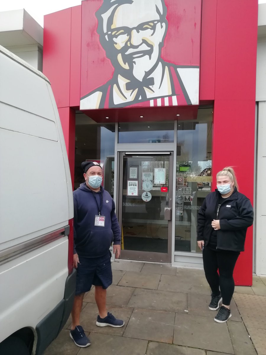 VeteransCic's tweet photo. VCF Halton CIC today with Walkden KFC donating unwanted furnicture to be upcycled in Halton, thanks to Bethany Karl https://t.co/aw2Ke4EtxG