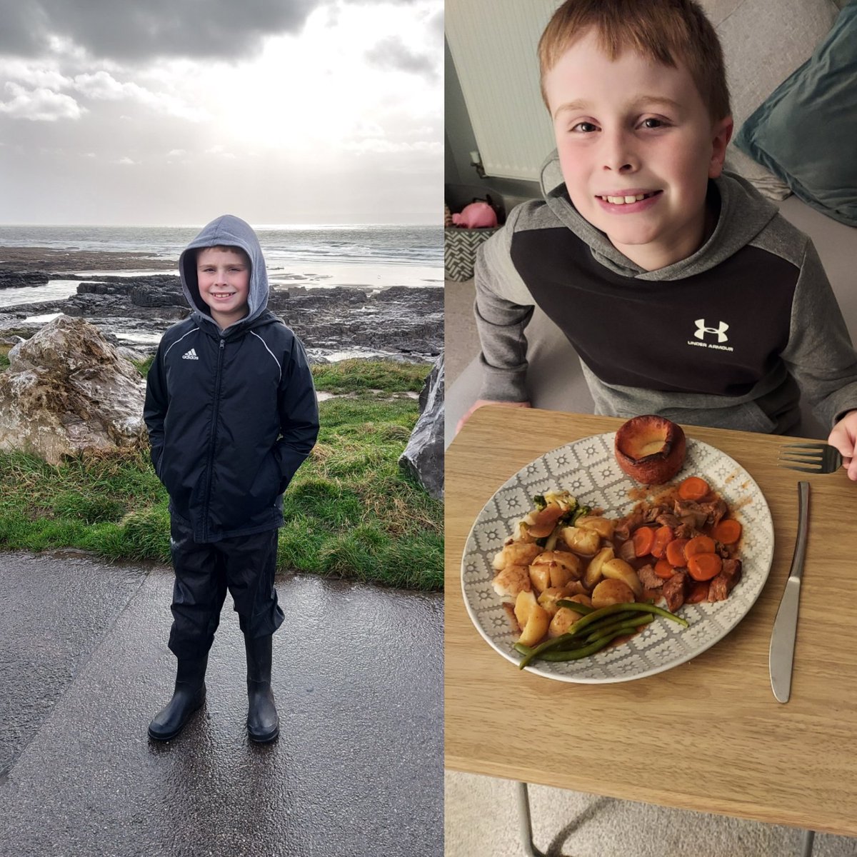 Rebecca_L_K's tweet photo. More from Harvey on #HealthyLiving Miss Lewis! @YsgolHenFelin #YHFClass7
#HomeTask
#FreshAir
#BeachExercise
#SundayDinner
#GetYourGreens https://t.co/M4O1qFzgGW