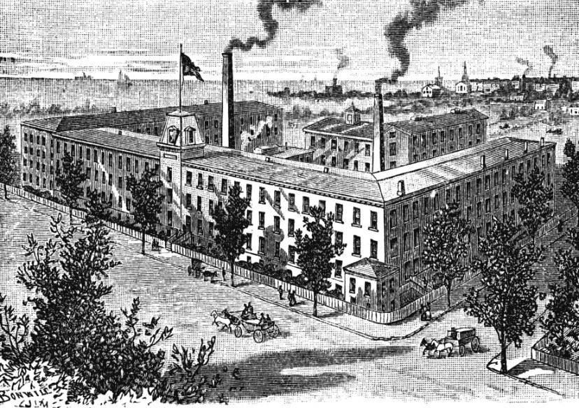 The success of the Warners’ designs made the brothers millionaires. By 1876, their corset was so popular that the company moved its manufacturing operations to Bridgeport, CT, & employed 1,200 people working 12hr days to produce 6,000 every day.