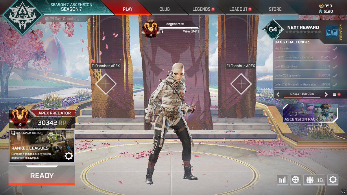 sweetdreams's tweet photo. after complaining about ranked being boring I dropped a 20 hour session the next day to punish myself. 4600 RP and fun. #1 degenerate about to be #1 ranked soon no cap https://t.co/3SVQ7GA9h2