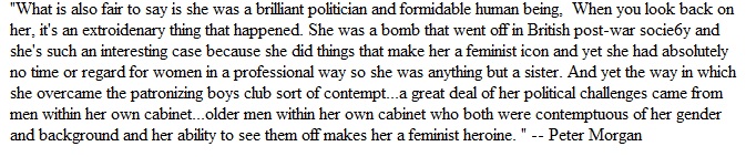 greycoupon's tweet photo. NO NO NO.  Thatcher is not a feminist icon or feminist heroine. Being a women in power isn't remotely feminist when you use that power to oppress other women &amp; marginalized people. This shouldn't be a hard concept.  Maybe a feminist can explain it to him. https://t.co/ZNT53mM1px