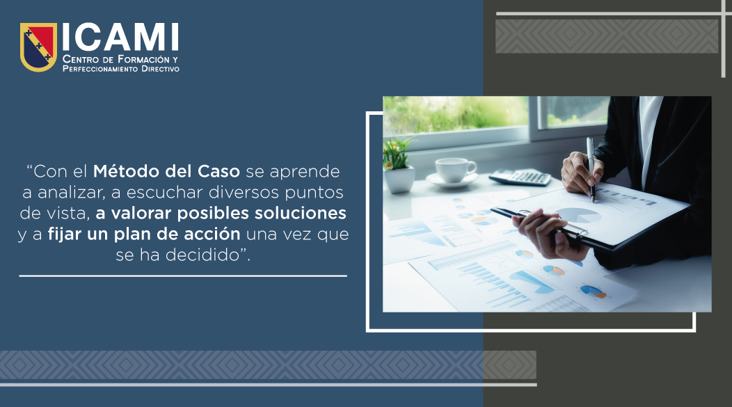 DesdeICAMI's tweet photo. #NIVELICAMI
Desde sus inicios, #ICAMI trabaja con el Método del Caso en todos sus programas, el cual consiste en analizar y discutir situaciones complejas y problemas reales que enfrentan las #Empresas en el día a día. https://t.co/MFMLhsTW6E