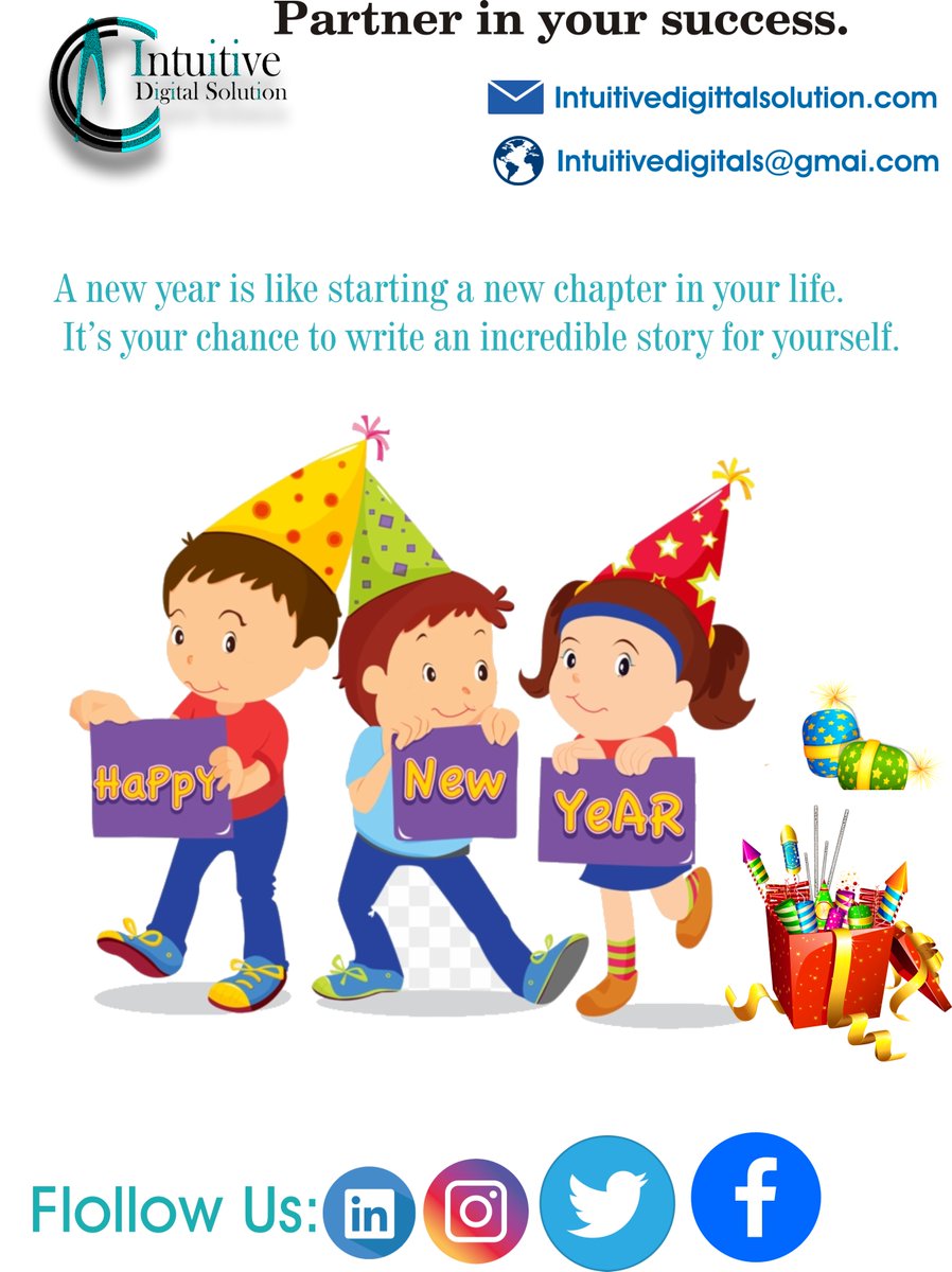 IntuitiveDigit1's tweet photo. With the new year on the horizon, I wish that you embrace it with an open heart and go forward with faith, hope, and courage.
!!Happy New Year!!
#digital_marketer
#hotoffer
#logofree
#highbenifits_for_business
#websitedesign #graphicdesign #socialmediamarketing #localpromotion https://t.co/EnKcOb2HBc