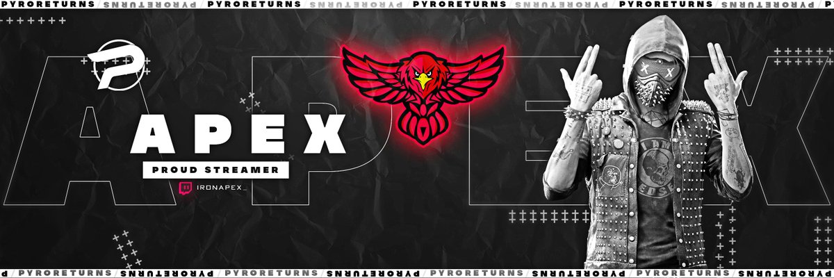 PyroReturns's tweet image. Congratulations to @IronApex1 joining as a streamer! 
#PyroTakeOver