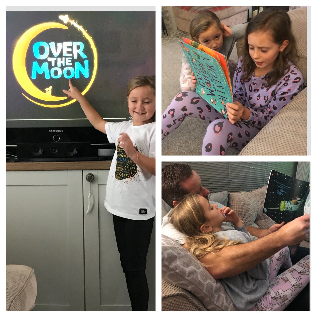 danimortimer's tweet image. Martha has gone moon mad this weekend. She watched a beautiful film ‘Over The Moon’. She has also read David Walliams’ Hippo On The Moon with Dad and Maddi told her all about Valentina Tereshkova the first woman to fly in space @YBB_Yr2 she just wanted to let you know 👍