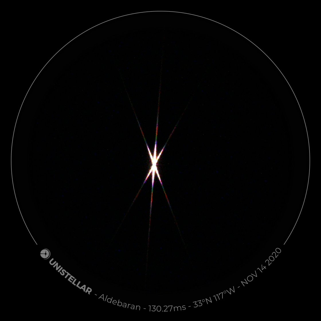 Focusing the telescope is very easy. There's a Bahtinov mask that is included as part of the dust cover. You simply point at a bright star and then with the mask on adjust the focus until the vertical line goes through the X. Super easy.