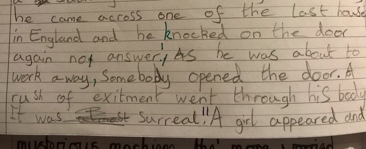 OWPSwombats's tweet photo. Mr Eardley set us a challenge to use the word “surreal” in our writing and we accepted. Here are a few examples from our writing based on The viewer.
#GaryCrew https://t.co/q5a3XYPTu6