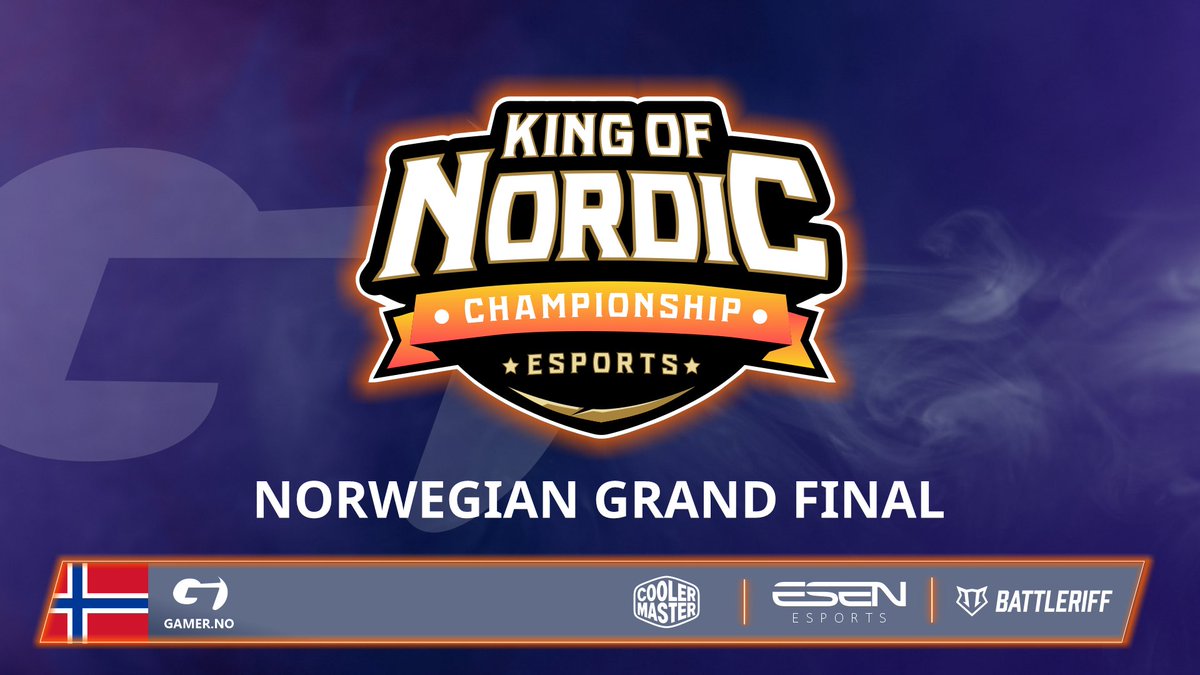kingofnordic's tweet photo. (#Qualifiers #QualifierNOR 🇳🇴)

ITS TIME TO SEE WHO WILL REPRESENT NORWAY ON FRIDAY!!

Grandfinal:
🇳🇴 @JGjengen vs 🇳🇴 #KULEGUTTANPL

🗺️ De_Train
🎙️  @kREATIVOFC 
📺 https://t.co/eka6L35hL6
💬 #KingofNordic

@CoolerMasterND #MakeItYours @gamerno https://t.co/TeCCpnTajK
