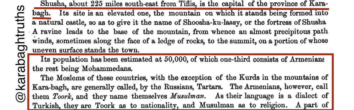karabaghtruths's tweet photo. Church Missionary Intelligencer, 1866, London, UK - "Moslems of these countries are called by Russians, Tartars. Armenians call them Toork, and they name themselves Musulman. As their language is a dialect of Turkish, they are Toork as to nationality and Musulman as to religion." https://t.co/QFvf0VPDb9