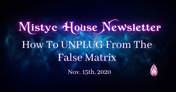 LLMistycah's tweet photo. How To UNPLUG From The False Matrix - https://t.co/TDFgLFnPCL https://t.co/koUP5R2XHw