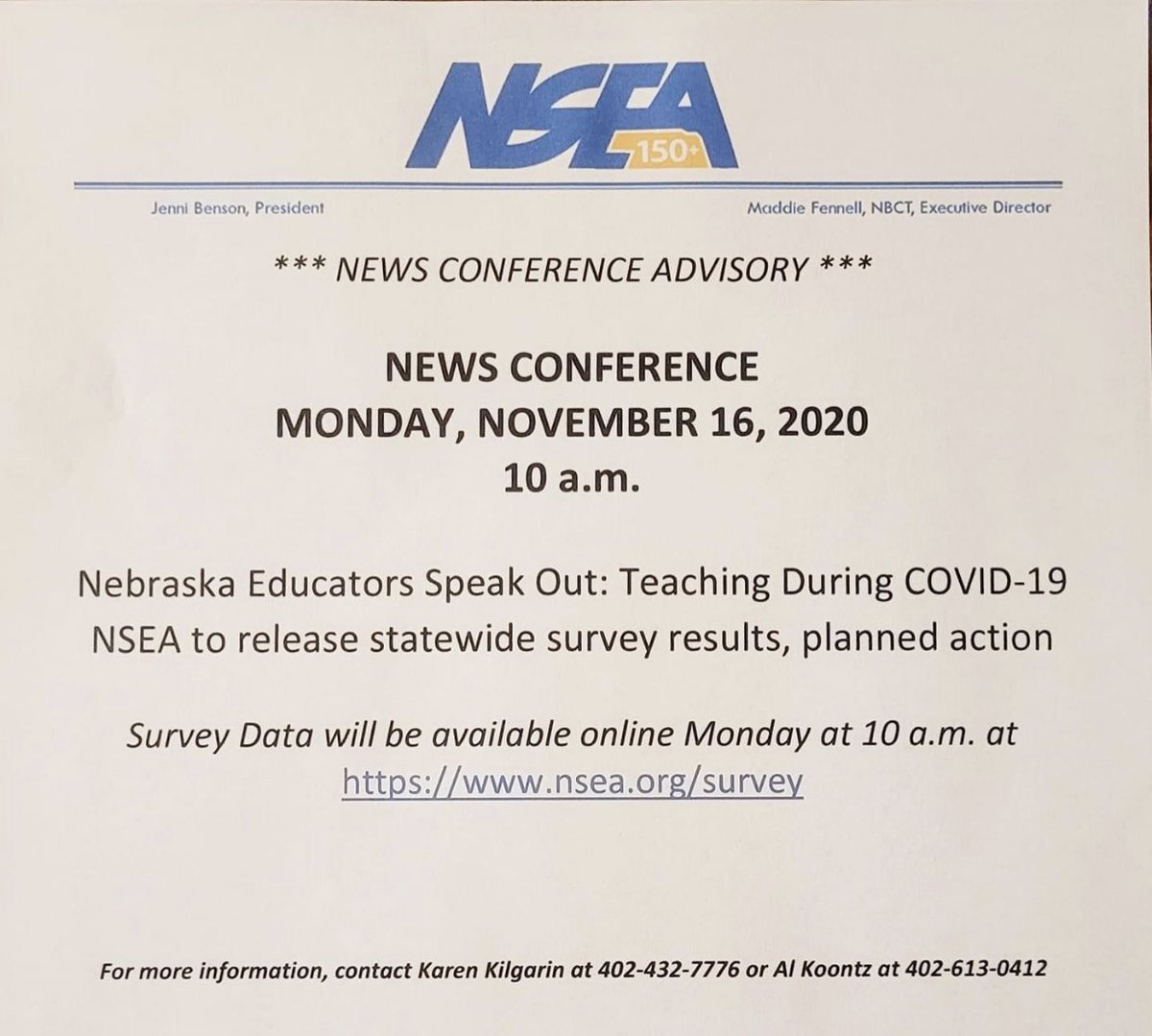 Former Senator Carol Blood tweet media