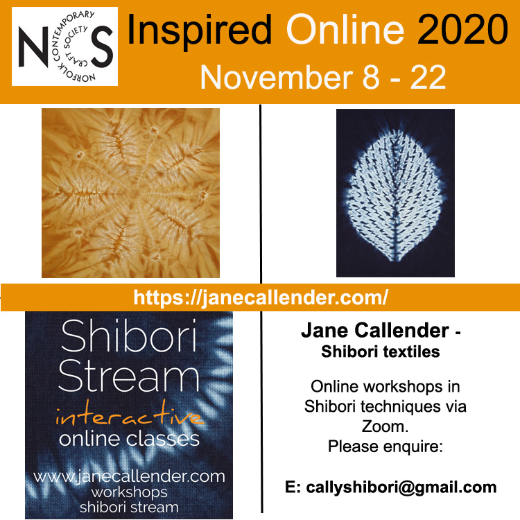 NCCSCreatives's tweet photo. Have you ever wanted to learn shibori techniques? Jane Callender offers Zoom tutorials - email her for details
https://t.co/5UHQo0YyGt

#shibori
#supportmakers
#nccsinspiredonline
#norfolkccsociety
#textileart https://t.co/GnCVIgcthL