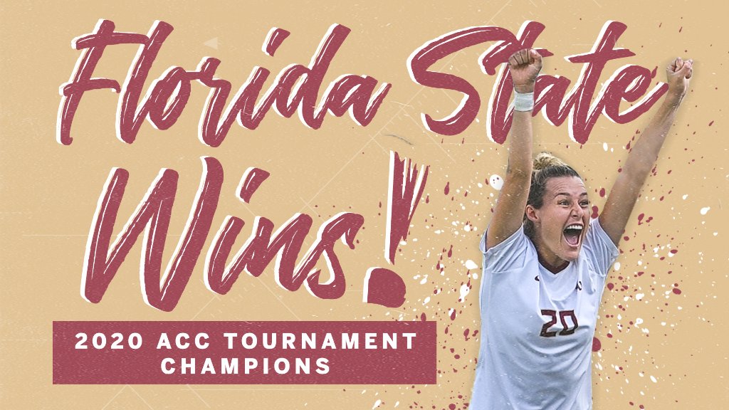 accnetwork's tweet photo. UNDEFEATED SEASON ✔️

ACC CHAMPIONS ✔️

@FSUSoccer wins their 7th @ACCWSoccer title in program history 🏆 https://t.co/MYtj6wcYEF