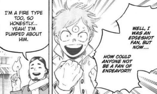 Dabi still assumes they can win (doesn't want them to die yet) but underestimates Hood a little. His blood ran cold when things were looking touch-and-go.Endeavor winning ends up playing to Dabi's advantage. People didn't even like Endeavor before this! His merch didn't sell!