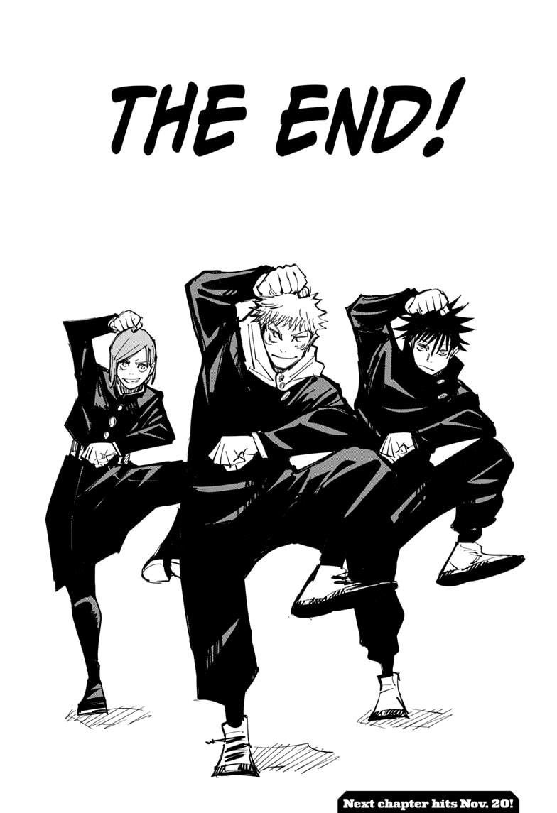 AkutamiArt's tweet photo. The last page is a reference to the Jujutsu Kaisen Ending https://t.co/n0sb4OMkVy