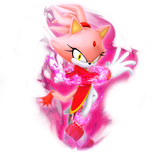 Brand new Burning Blaze render for the 15th Annivsary of Sonic Rush~ 