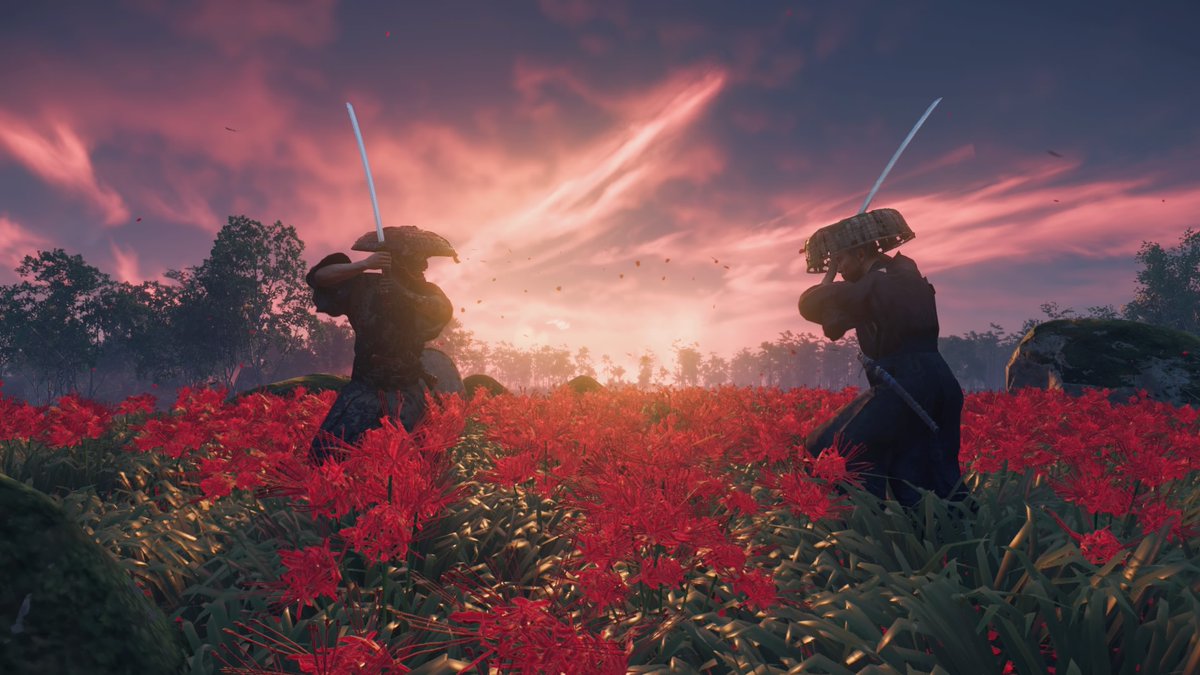 PvgTequila's tweet photo. Samurai duels #VGPUnite #VirtualPhotography #GhostOfTsushima @SuckerPunchProd #PS4share https://t.co/eMKyfkgVov