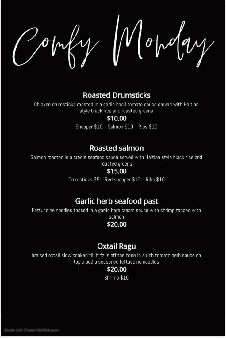 DaTribeCalledT's tweet photo. Taking orders till 10am #ComfyMonday https://t.co/q2VhI4eiSv