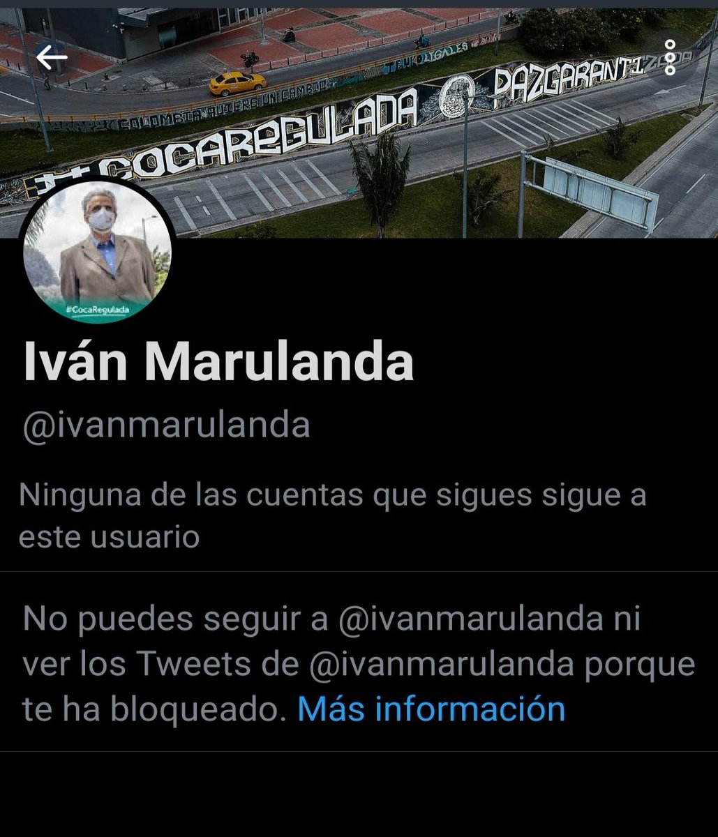 elikitty_33's tweet photo. Vaya, vaya es señor me bloqueó cuando le escribi que porque en lugar de hablar mal de Petro todos los días, no nos mostraba su programa de gobierno, que bonita forma de conquistar votos no? @ivanmarulanda https://t.co/dHwoCxPARO