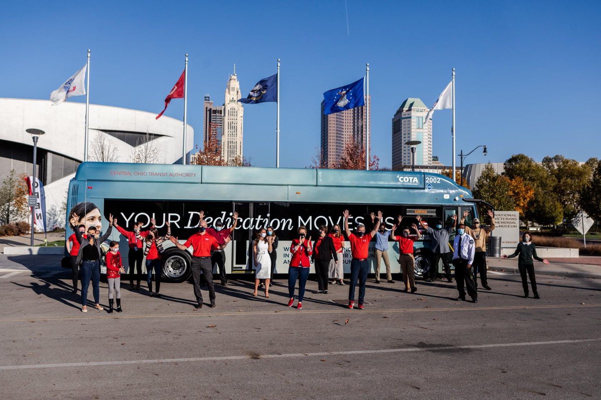 What an amazing week! We're honored to have <a href="/COTABus/">COTA Bus</a> as one of our community partners. Thank you for honoring all #Veterans &amp;  #movingeverylifeforward! If you missed our #VeteransDay2020 programming, view here: bit.ly/31yyrEr #NVMM #VeteransDay⁠⁠ #cotathanksyou