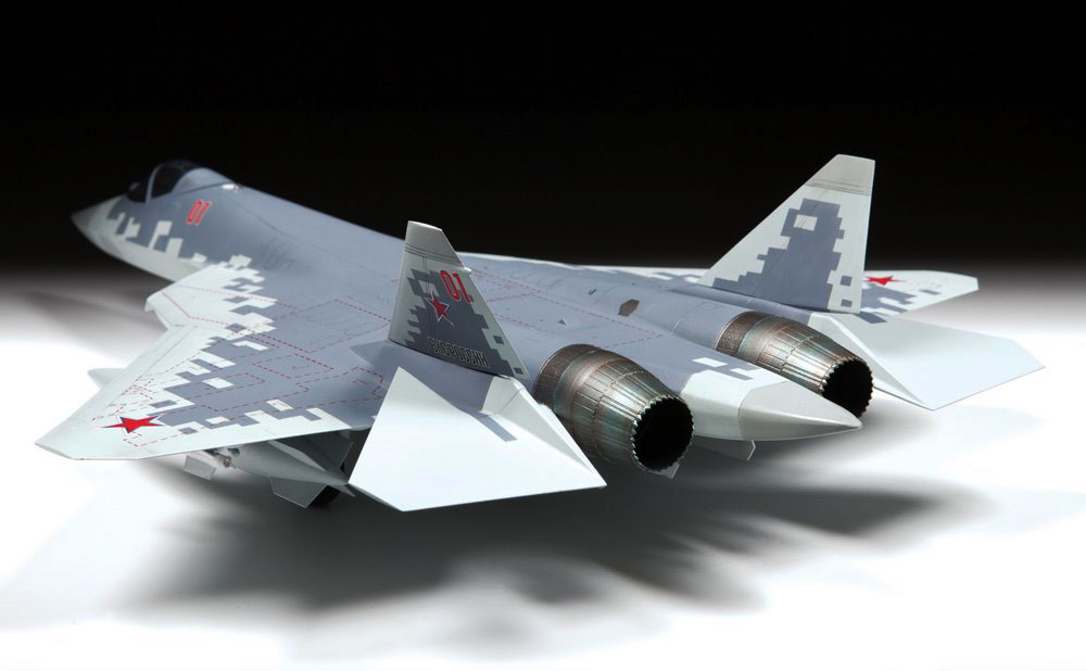 画像を追加しました！】Zvezda(ズベズダ) 1/48 スホーイ Su-57 好評ご